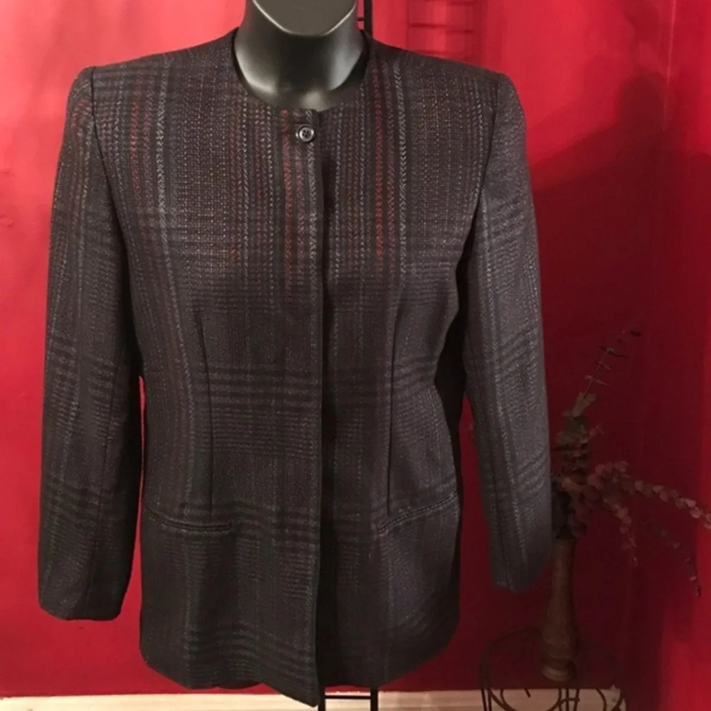 KELLY HARPER WOOL BLAZER SIZE 10